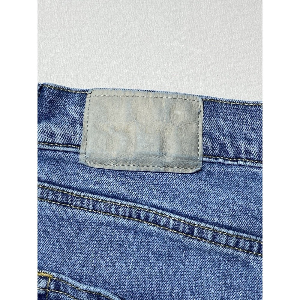 Everlane 90s Cheeky High Rise Straight Leg Jeans Womens 31 Crop Blue Denim Denim - Picture 9 of 9